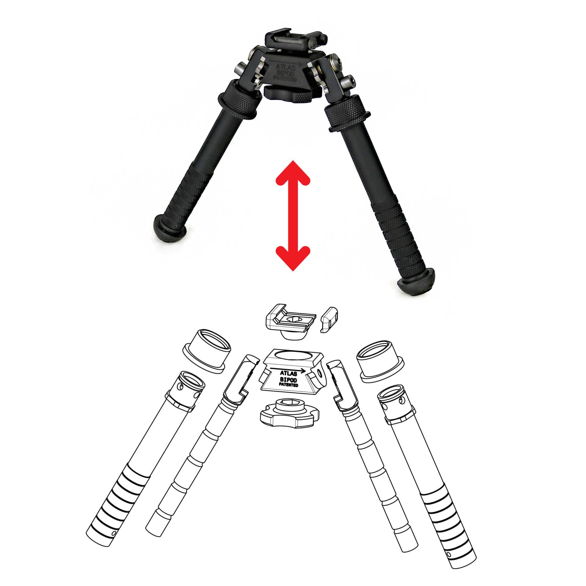 Disassembly Service for Your Atlas® Bipod